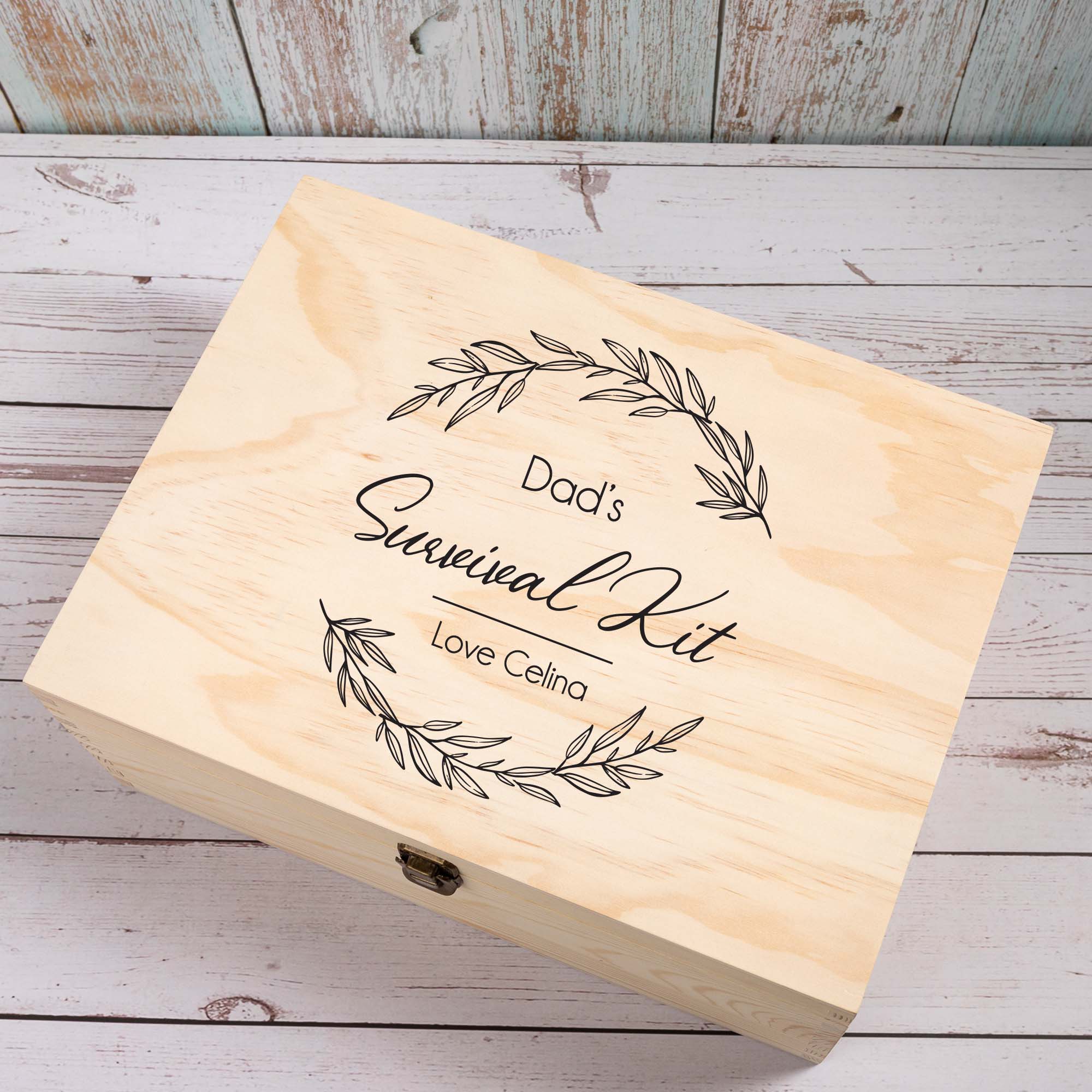 Dad keepsake hot sale box