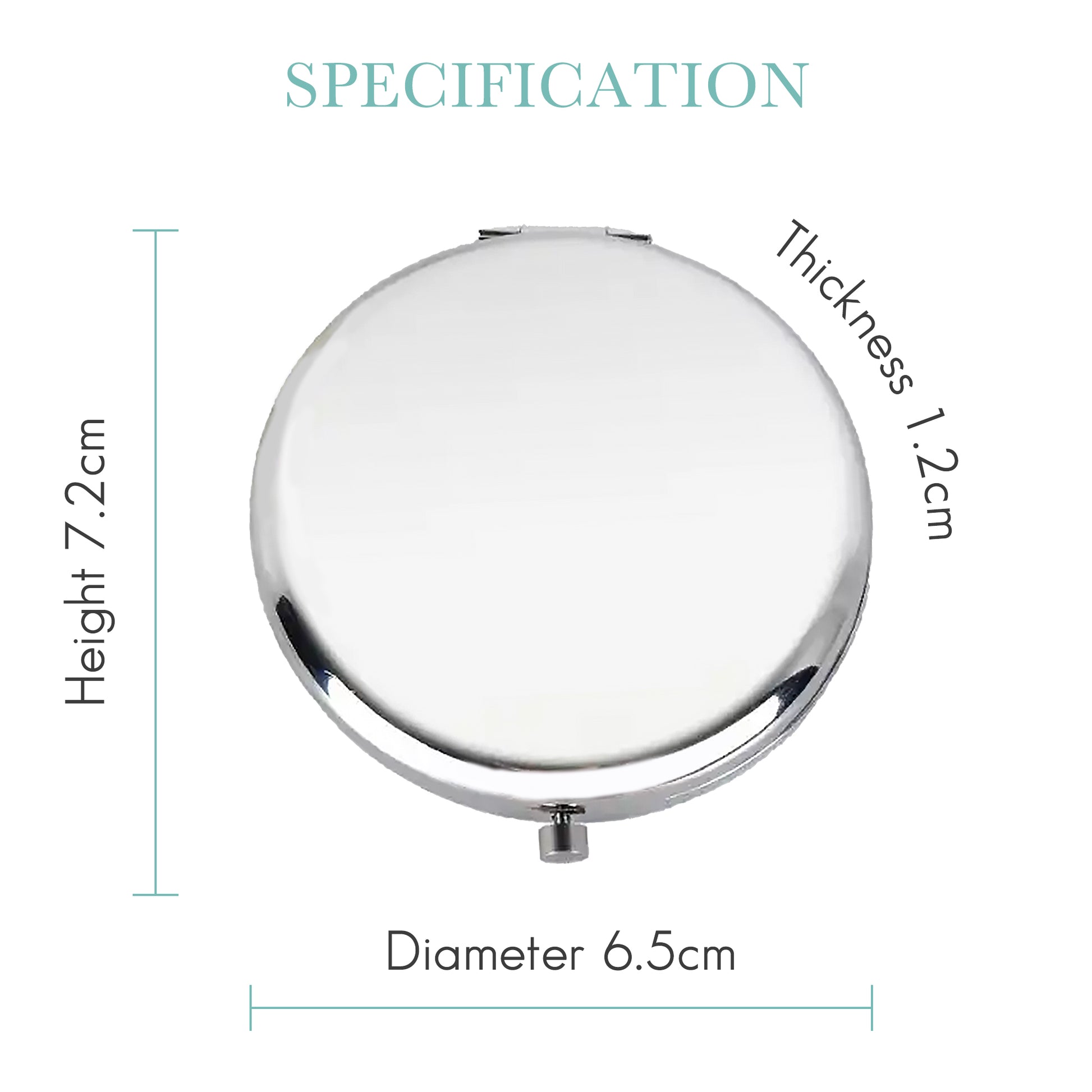 customised compact mirror specification