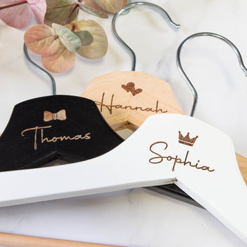 Personalised Coat Hanger, Bridesmaid Dress Hanger, Wedding Dress Hanger