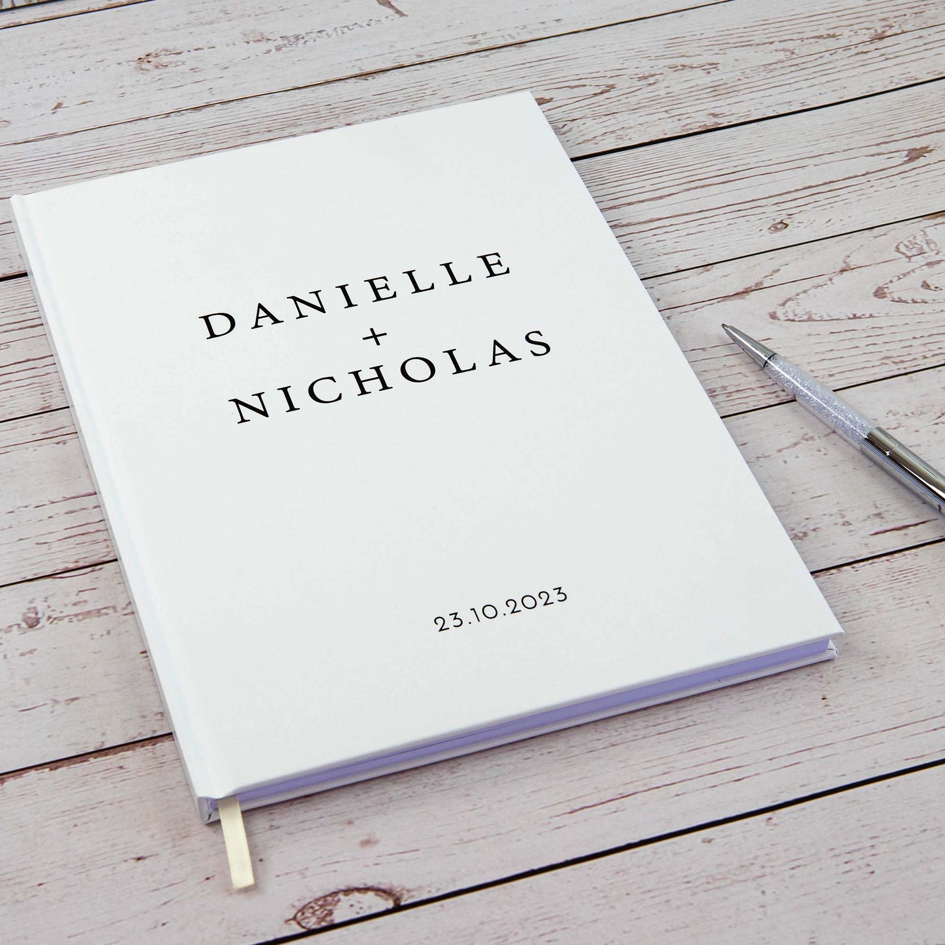 Personalised Polaroid Wedding Guest Book