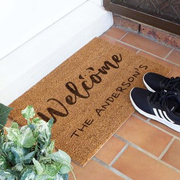 Personalised Doormat, Housewarming Gift [Ande]